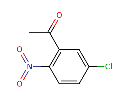Molecular Structure of 18640-60-3 (1-(5-CHLORO-2-NITROPHENYL)-1-ETHANONE)