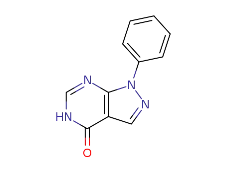 1-phenyl-1,5-dihydro-4H-pyrazolo[3,4-d]pyrimidin-4-one