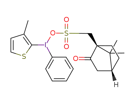(3-methyl-2-thienyl)(phenyl)iodonium (+/-)-10-camphorsulfonate