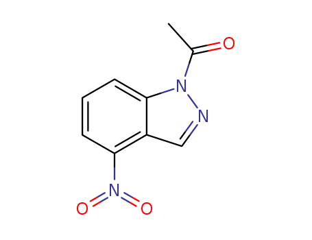 1H-Indazole, 1-acetyl-4-nitro-