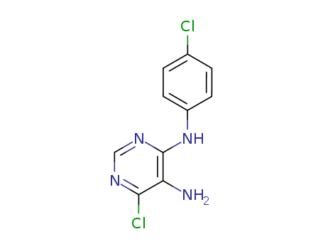 4-(4-Chlorophenyl)amino-5-amino-6-chloropyrimidine