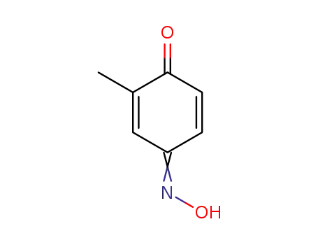 Molecular Structure of 13362-33-9 (2-methyl-p-benzoquinone 4-oxime)
