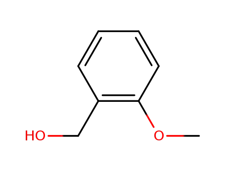 Molecular Structure of 612-16-8 (2-Methoxybenzyl alcohol)