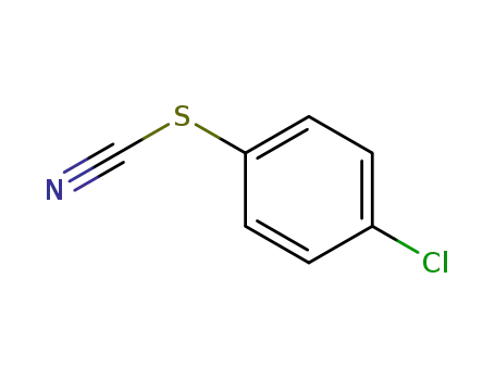 Molecular Structure of 3226-37-7 (4-Chlorophenyl thiocyanate)