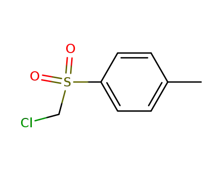Molecular Structure of 7569-26-8 (P-TOLUENESULFONYLMETHYL CHLORIDE)