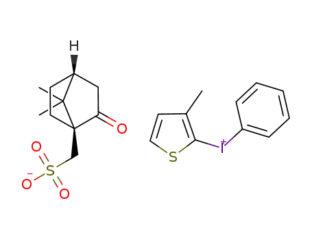 (3-methyl-2-thienyl)(phenyl)iodonium 10-camphorsulfonate