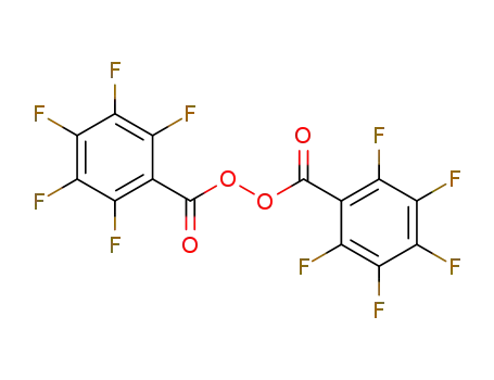 Molecular Structure of 22236-19-7 (Peroxide, bis(pentafluorobenzoyl))