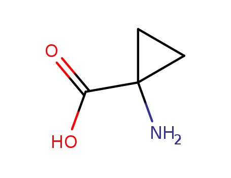 Molecular Structure of 22059-21-8 (1-Aminocyclopropanecarboxylic acid)