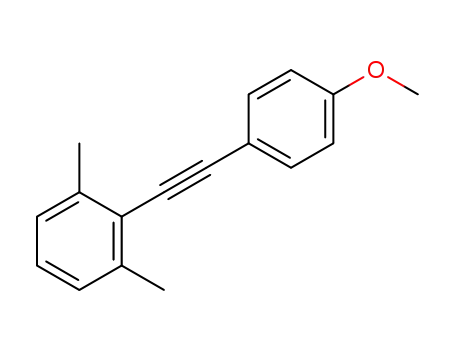2-((4-methoxyphenyl)ethynyl)-1,3-dimethylbenzene