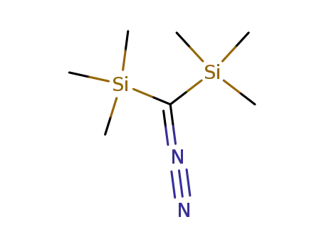 Molecular Structure of 30006-66-7 (Silane, (diazomethylene)bis[trimethyl-)
