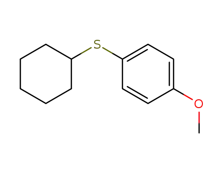 4-methoxyphenyl cyclohexyl sulfide