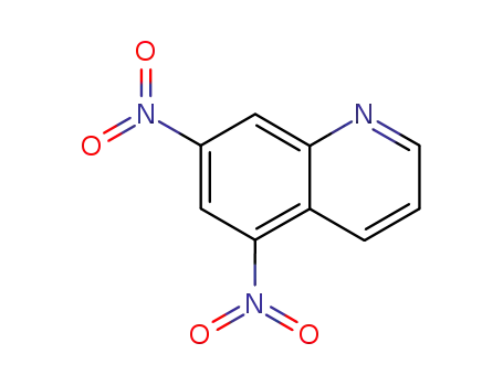 Molecular Structure of 62163-05-7 (Quinoline, 5,7-dinitro-)