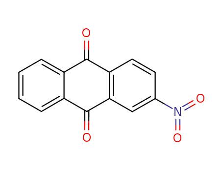 Molecular Structure of 605-27-6 (2-Nitro-9,10-anthraquinone)