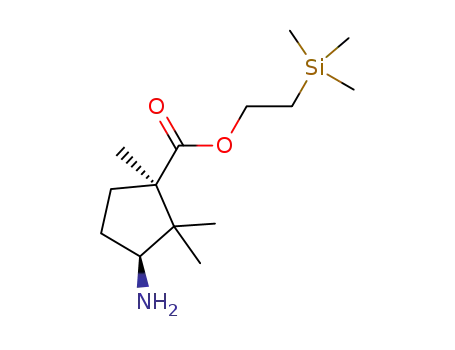(1R,3S)-[2-(trimethylsilyl)ethyl] 3-amino-1,2,2-trimethylcyclopentanecarboxylate