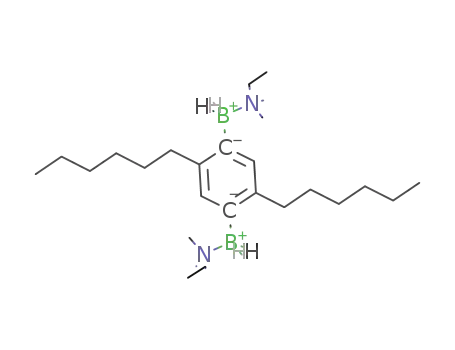 C6H2-1,4-(BH2(NMe2Et)2-2,5-(Hex)2