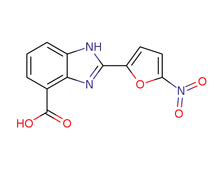 2-(5-nitrofuran-2-yl)-1H-benzimidazole-4-carboxylic acid