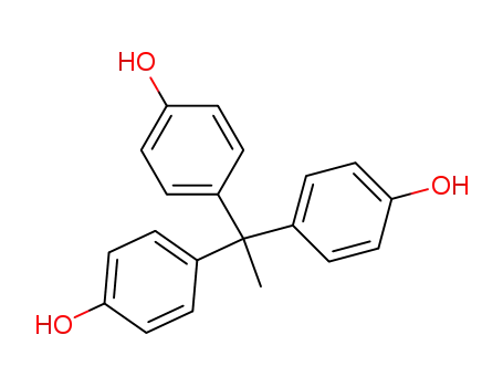 Molecular Structure of 27955-94-8 (1,1,1-Tris(4-hydroxyphenyl)ethane)