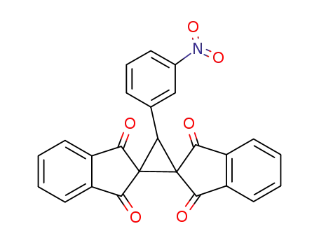 3′-(3-nitrophenyl)dispiro[indene-2,1′-cyclopropane-2′,2′′-indene]-1,1′′,3,3′′-tetraone