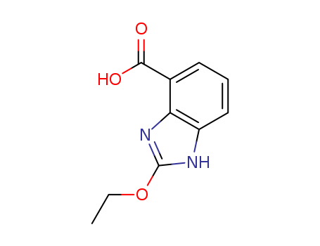 1H-Benzimidazole-7-carboxylic acid, 2-ethoxy-