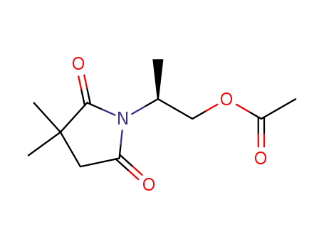 (S)-2-(3,3-dimethyl-2,5-dioxopyrrolidin-1-yl)propyl acetate