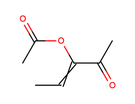 Molecular Structure of 50625-84-8 (3-Penten-2-one, 3-(acetyloxy)-)