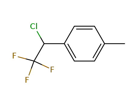 1-(1-chloro-2,2,2-trifluoroethyl)-4-methylbenzene