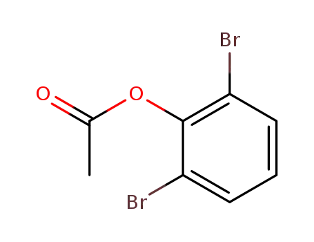 Molecular Structure of 28165-72-2 (2,6-DibroMophenol Acetate)