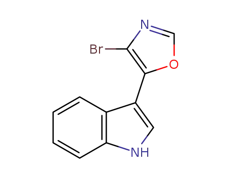 4-bromo-5-(1H-indol-3-yl)oxazole