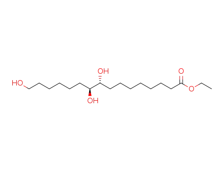 DL-threo-9,10,16-trihydroxypalmitic acid ethyl ester
