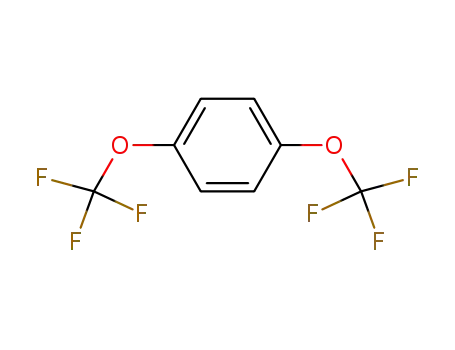 Molecular Structure of 660-36-6 (Benzene, 1,4-bis(trifluoromethoxy)-)