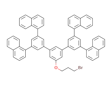 1-(3-bromopropoxy)-3,5-di(3,5-di(1-naphthyl)pheny)benzene