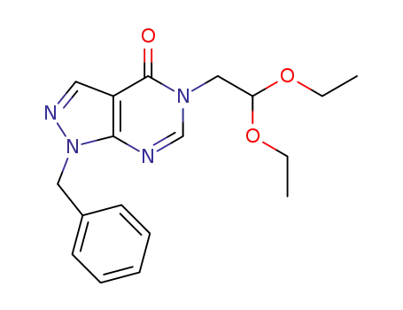 5-(2,2-diethoxyethyl)-1-methyl-1H-pyrazolo-[3,4-d]pyrimidin-4(5H)-one