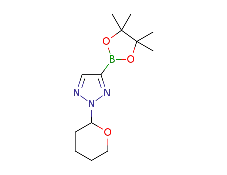 2-(tetrahydro-2H-pyran-2-yl)-4-(4,4,5,5-tetramethyl-1,3,2-dioxaborolan-2-yl)-2H-1,2,3-triazole