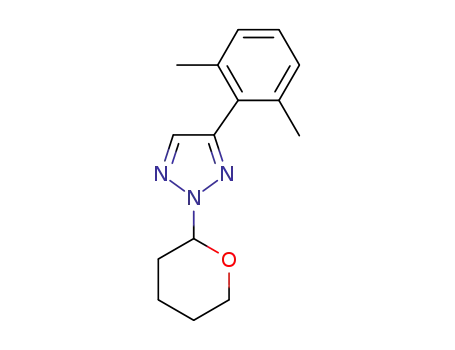 4-(2,6-dimethylphenyl)-2-(tetrahydro-2H-pyran-2-yl)-2H-1,2,3-triazole