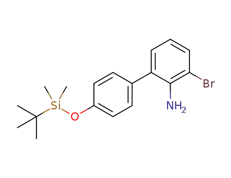 3-bromo-4’-(tert-butyldimethylsilyloxy)biphenyl-2-amine