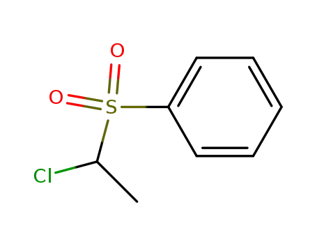 1-chloroethylsulfonylbenzene cas  13557-25-0