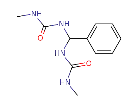 Molecular Structure of 40848-83-7 (Urea, N,N''-(phenylmethylene)bis[N'-methyl-)