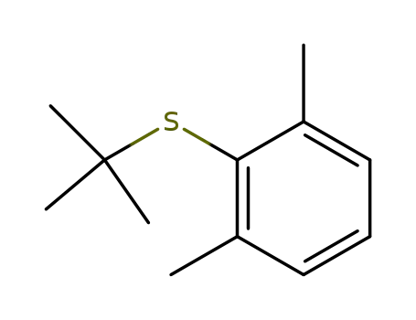 2,6-dimethylphenyl 2-methyl-2-propyl sulfide