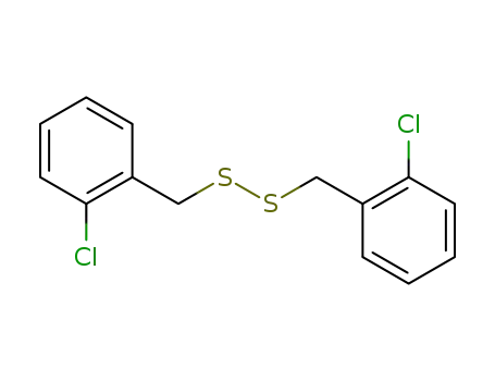 Molecular Structure of 5219-70-5 (Disulfide, bis[(2-chlorophenyl)methyl])