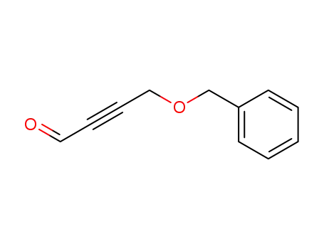 Molecular Structure of 95409-25-9 (2-Butynal, 4-(phenylmethoxy)-)