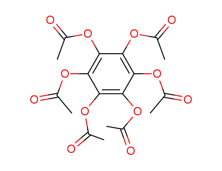 Molecular Structure of 20129-65-1 (Benzenehexol hexaacetate)