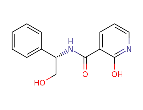 2-hydroxy-N-[(1S)-2-hydroxy-1-phenylethyl]pyridine-3-carboxamide