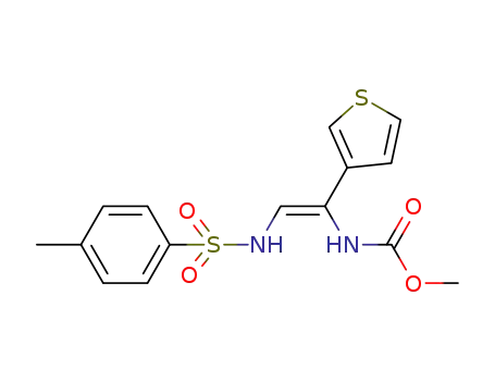 (Z)-methyl (2-(4-methylphenylsulfonamido)-1-(thiophen-3-yl)vinyl)carbamate