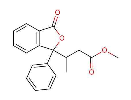 methyl 3-(3-oxo-1-phenyl-1,3-dihydroisobenzofuran-1-yl)butanoate