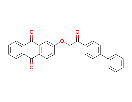 2-(2-(biphenyl-4-yl)-2-oxoethoxy)anthracene-9,10-dione