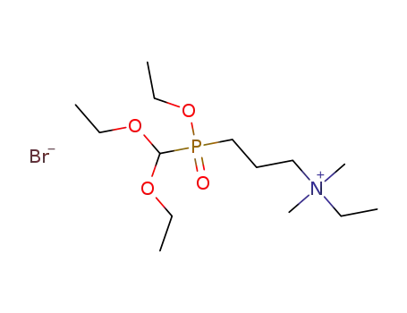 3-[(diethoxymethyl)(ethoxy)phosphoryl]-N-ethyl-N,N-dimethylpropan-1-aminium bromide