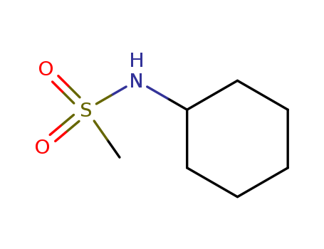 N-cyclohexylmethanesulfonamide cas  19299-40-2