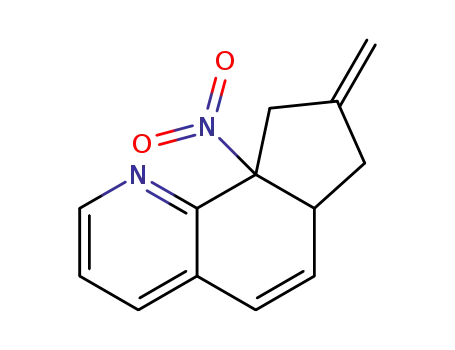 8-methylene-9a-nitro-7,8,9,9a-tetrahydro-6aH-cyclopenta[h]quinoline