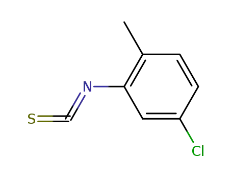 Molecular Structure of 19241-36-2 (5-CHLORO-2-METHYLPHENYL ISOTHIOCYANATE)