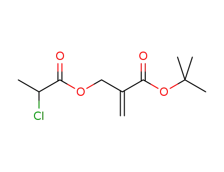 tert-butyl 2-((2-chloropropanoyloxy)methyl)acrylate